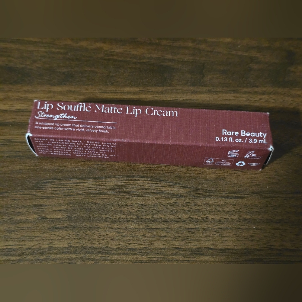Rare Beauty Lip Soufflé Matte Lip Cream – Strengthen (Full Size) NEW